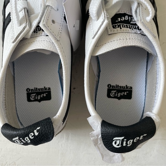 Onitsuka Tiger MEXICO 66 1183A201 126 WHITE BLACK Size US 4.5 EURO 37 NIB - Picture 9 of 11